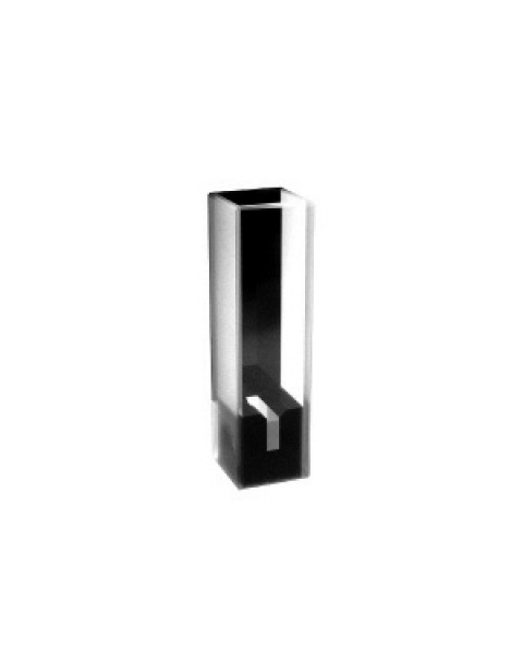 Micro-cuvette with black walls