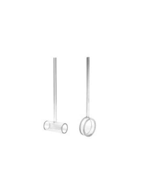 Cuvette cylindrique avec tube de remplissage